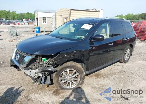 2016 Nissan Pathfinder Sv из США, поврежденный, VIN 5N1AR2MN1GC662945